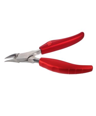 HAPINARY Beauty Accessories Hawk Mouth Pliers Mouse Halloween Girl Cuticle Spray Talcum Pedicure Manicure Heavy Duty Manicure para Nail Handle Rubber and Plastic Red Clippers