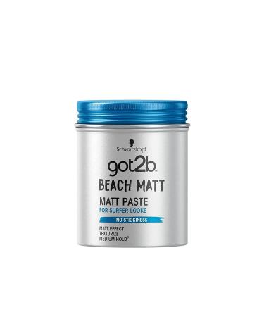 Got2b Beach Matt Medium Hold No Stickiness Matt Texture Hair Paste 100ml