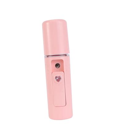CANIGHT 1pc Humidifier USB Face Sprayer Handheld Spray Device Mini Face Steamer Face Steamer Mini Pink Abs