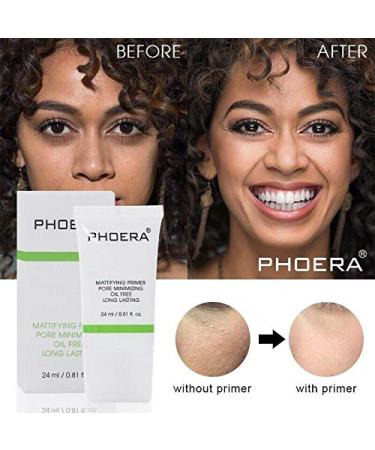 AquaPURITY Phoera Face Primer - Flawless Matte Finish Makeup Oil Control Full Coverage Long Lasting Moisturizer & Pores Minimiser (24ml) - International Shipping Available - Buy Online on SooperMarket.com