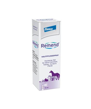 Remend skin care spray-nourishing skin spray gel for dogs cats horses & small pets-regenerating skin care with hyaluronic acid-1 x 15 ml