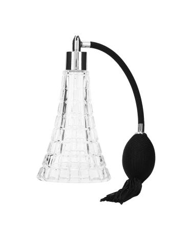 Vintage Perfume Bottle 75Ml Antique Empty Refillable Perfume Bulb Sprayer Glass Perfume Bottle