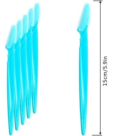 CKANDAY 24 Pieces Eyebrow Trimmer Women Men with Precision Cover Green Pink Yellow - Buy Online on SooperMarket.com