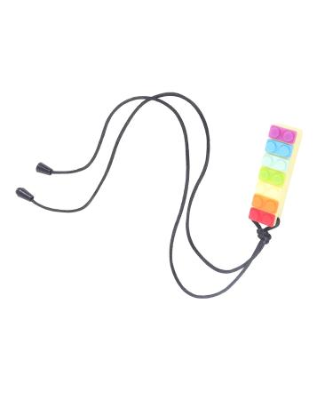 Baby Teether Necklace for Girls - Newborn Sensory Chew, Odorless Silicone, Yellow - Buy Online on SooperMarket.com