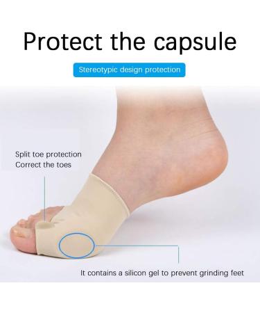 Polyurethane Fiber Toe Straightener: Non-Slip Silicone Bunion Protector for Men & Women at Home - Buy Online on SooperMarket.com