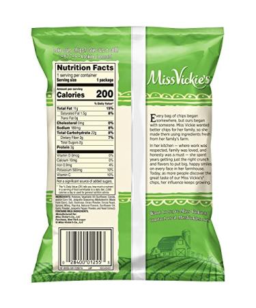 Miss Vickieâ€™s Jalapeno Flavored Potato Chips - 28 Count - Crunchy Snack Delight - Buy Online on SooperMarket.com