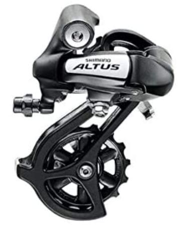 SHIMANO Altus Mountain Bike Rear Derailleur - Direct Mount - RDM310 Black