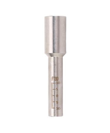 Hand scale tube made of stainless steel with scale 80 mm exact calibration durable stainless steel construction suitable for a variety of welding projects