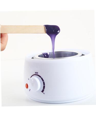 Magiclulu Waxed Wooden Sticks - 100 Pack Hair Removal Spatula & Kids Tinker Set | Practical Wax Applicator for Home Use - Buy Online on SooperMarket.com