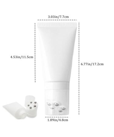 Portable Sunscreen Roller Applicator - Refillable & Reusable Soft Brush for Body Lotion & Sunscreen | International Shipping - Buy Online on SooperMarket.com
