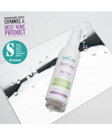 Salcura Natural Skin Therapy Antiac Activ Liquid Spray Suitable For Anyone Prone To Suffering From Oily Congested & Acne-Prone Skin Refresh Cleanse & Nourish The Skin 100ml - Buy Online on SooperMarket.com