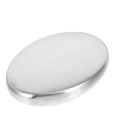 Angoily Stainless Steel Bar Soap Stainless Steel Soap Odor Remover Soap Hand Soap