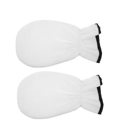 Minkissy 1 pair of paraffin wax mids for hand essential oil skin care gloves paraffin heated hand spa mids wax warmer for insulating and maintenance heat