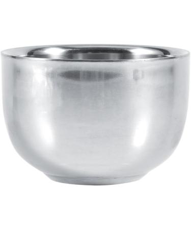 Premium Stainless Steel Shaving Soap Bowl for Men | Shaving Foam Tool & Brush | Perfect for Smooth Shaves - Buy Online on SooperMarket.com