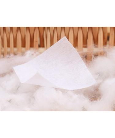 Portable Cleansing Cotton 400pcs Organic Cotton Pads Makeup Cotton Wipes Makeup Napkins Remover Organic Coton Wipes Natural Cosmetic Squares Puff Soft Comfortable (Color : White Size : 5 * 6) 5*6 White - Buy Online on SooperMarket.com
