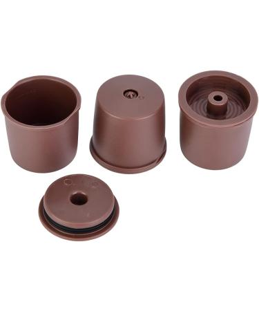BstXqty 5PCS Coffee Filter Food Plastic Reusable Coffee Capsules Pod Filter Coffee Cups Strainer Suitable for Coffee Accessories Replacement - Buy Online on SooperMarket.com