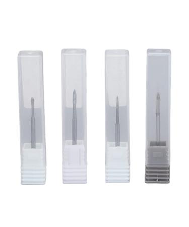 4pcs Tungsten Steel Nail Drill Bit Set - Rhinestone Removal & Nail Polishing Grinding Tools for Manicure - Buy Online on SooperMarket.com