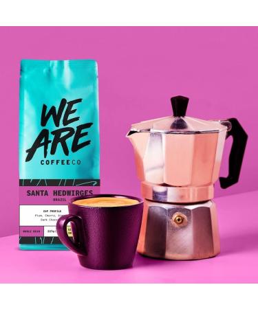 Coffee Beans 227g Bag Whole Bean Coffee Brazilian Coffee Beans Chocolate Nuts & Fruits Notes 100% Arabica Medium Roast Speciality Freshly Roasted Single Origin (We Are Coffee Co) Whole Bean 227 g (Pack of 1) - Buy Online on SooperMarket.com