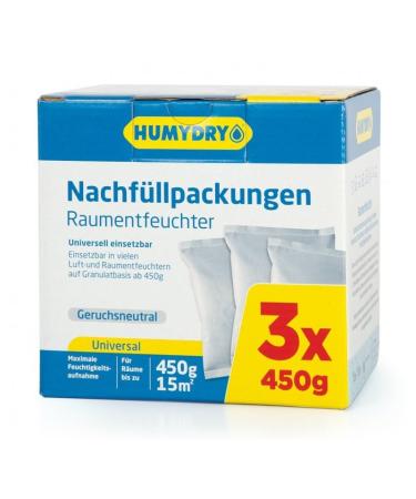 Humydry - refill packs 3x450g