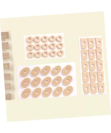 PLAFOPE 3 Pieces Protection Pad Bandages Toe Cushions for Corns Prevention Pads U Shaped Corn Pad Label Sticker Foot Sole Stickers Foot Patch Protector Foot Pastes Eva Foam - Buy Online on SooperMarket.com