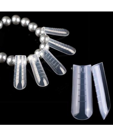 Kalolary Dual Nail Forms Set - 120Pcs Gel Nail Extension Mold Tips Nail Art Stickers Dual-Ended Brush Nail File & Clips for Acrylic Square Extensions - Perfect for Nail Art Enthusiasts - Buy Online on SooperMarket.com