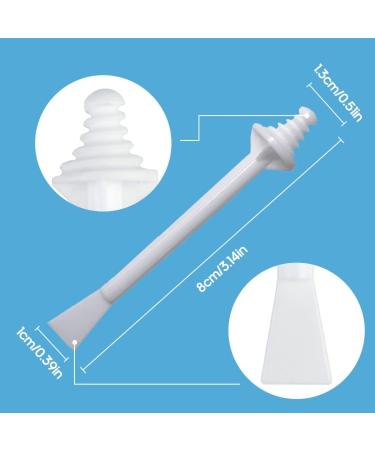 Gtiwung 100 Piece Nasal Hair Wax Applicator - Dual Use Waxing Sticks for Nostril Cleaning & Hair Removal - Buy Online on SooperMarket.com