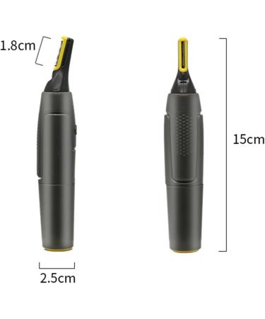 TEMKIN Nose Hair Trimmer - Portable Electric Trimmer with Light | Best Face Care Tool for Precise Grooming | Ideal for Men & Women - Buy Online on SooperMarket.com