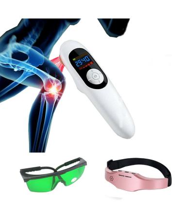 Official LASTEK 650/808nm LLLT Body Pain Relief Device Red Light Therapy Instrument For Human & Animals Rechargable Portable Home Use AC110V/AC220V
