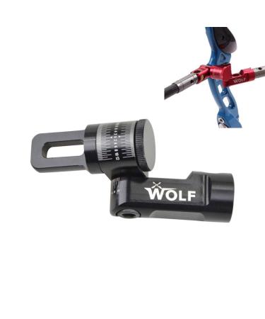 AMEYXGS Archery Bow Stabilizer Single Side V-bar Fully Adjustable V-Bar Mount Quick Disconnect Bow Rod Stabilizer Black