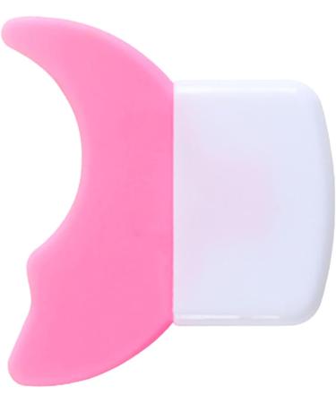 Eyelash Applicator Baffle Eyelash Mascara Smear Shield Double Arc Smoothing Surfaces Perfect Fitting for All Face Shapes (Peach Pink) - Buy Online on SooperMarket.com