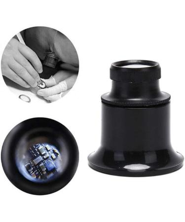 Jewelers Loupe Eye Loupe Jeweler Magnifying Glass Set 5X 10X 15X 20X Magnification for Eye Magnifier Lens Repair - Buy Online on SooperMarket.com