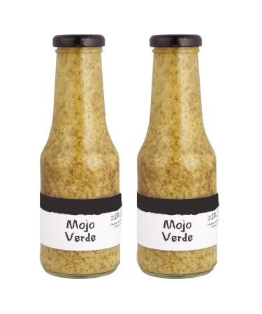 Spanish Mojo Verde Sauce Green Sauce herb sauce with a kick of chilli green peppers 2x 300ml