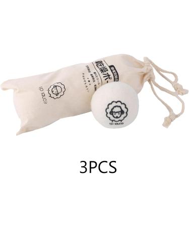 AOOOWER 3pcs Drying Wool Ball Anti Entanglement Household Drying Clothes Washer Dryer Special Drying For Washing Machine Laundry Ball - Buy Online on SooperMarket.com