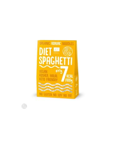 Diet-Food Bio Shirataki Spaghetti Noodles Low Carb Konjak Nudel calorie vegan food fat-free soy-free soy-free water-soluble diet noodles Low calorie content |300 g (1 Pack) Diet Spaghetti 300 g (1 Pack)