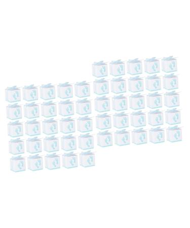 HOMSFOU 50 Pcs hollow out gift box Baby