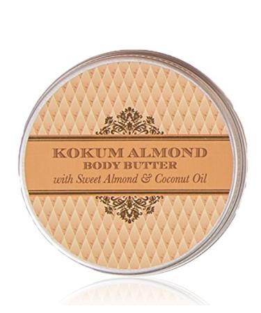 Kama Ayurveda Kokum and Almond Body Butter - 80g | Nourishing Moisturizer for Radiant Skin - Buy Online on SooperMarket.com