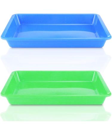 Weoxpr 5 Pack Multicolor Plastic Art Trays - Crafts Organizer for DIY Projects, Painting, Beads - School & Home Art Supplies - Buy Online on SooperMarket.com