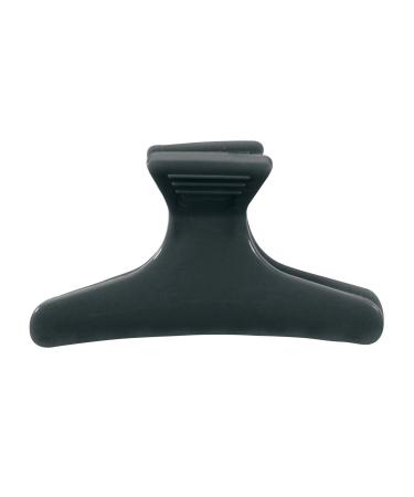 BaBylissPRO Plastic Jaw Clips- Black 12 per pack