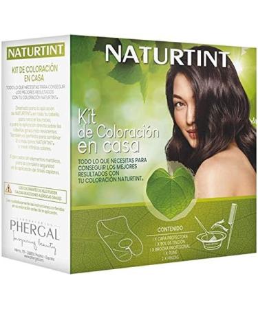 Naturtint Home Colour Kit with Accessories | Hair Dye Kit | No Metal Elements | Hair Dye Kit | Hairdressing Results from Home 5 Accesorios - Buy Online on SooperMarket.com