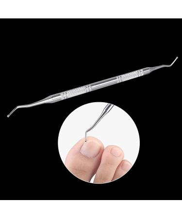 Pedicure Tool Professional Correction Lifter for Ingrown Toenails File Cleaner Double-sided Pedicure Tool - Buy Online on SooperMarket.com