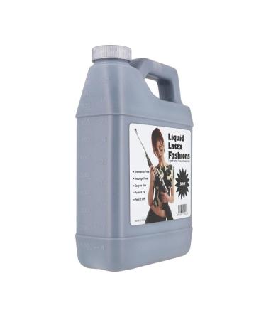 Black 32 Oz Liquid Latex Body Paint - Ammonia Free Cosplay Makeup for Professional Monster and Zombie Art - Buy Online on SooperMarket.com