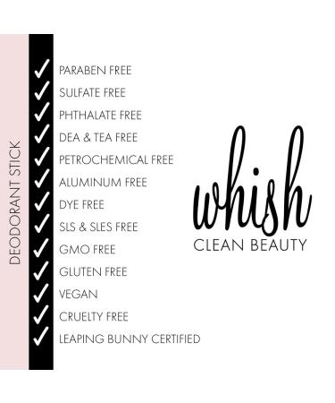 Buy Whish Aluminum Free Deodorant - Natural & Eco-Friendly | International Shipping Available - Buy Online on SooperMarket.com