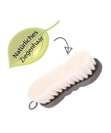 Animalon Goat Hair Brush - Soft Gloss & Dust Brush for Horses | Essential Horse Accessories for Grooming & Cleaning - Buy Online on SooperMarket.com