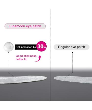 Lunamoon Eye Pads for Eyelash Extensions - 100 Pairs Eyelash Coloring & Lifting Gel Patches for Perfect Extensions - Buy Online on SooperMarket.com