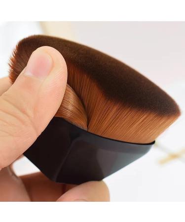 Buy LUCKY LAMA Kabuki Makeup Brush - Foundation BB CC Cream Powder & More - Black | International Shipping - Buy Online on SooperMarket.com