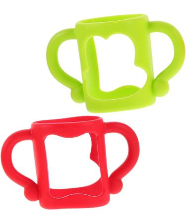 ibasenice 8 Pcs Silicone Bottle Handle Silicone Bottle Handle Bottle Grip Handle Nursing Bottle Handle Bottle Handles Milk Child Feeding Bottle 13.00X7.00X6.50CMx4pcs Assorted Colorx4pcs - Buy Online on SooperMarket.com