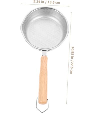 IMIKEYA Stainless Steel Pot Non Stick Fry Pan Griddle Honeycomb Fry Pan Non Stick Honeycomb Frying Pans Small Frying Pan Breakfast Pan Kitchen Pan Wood Egg Cooking Utensils - Buy Online on SooperMarket.com