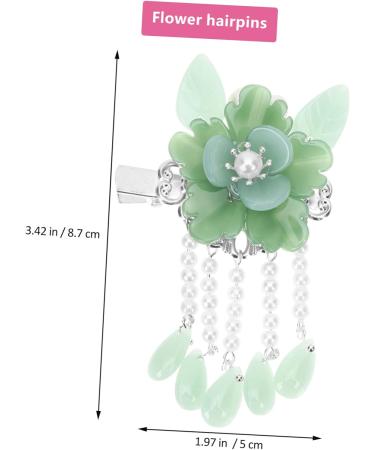 FOMIYES 3 Pairs Antique pair clip bride hair clip bill hair clips for women vintage hair clips hair accessories kimono hair barrettes hair bedazzler flower hair clip vintage hairpins - Buy Online on SooperMarket.com
