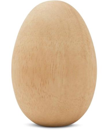 Woodpeckers 4-3/8 in Easter Egg Paint Kit - Pack of 2 Standable Wooden Eggs for Crafts - Buy Online on SooperMarket.com
