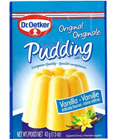 Oetker Vanilla Pudding 10-Count